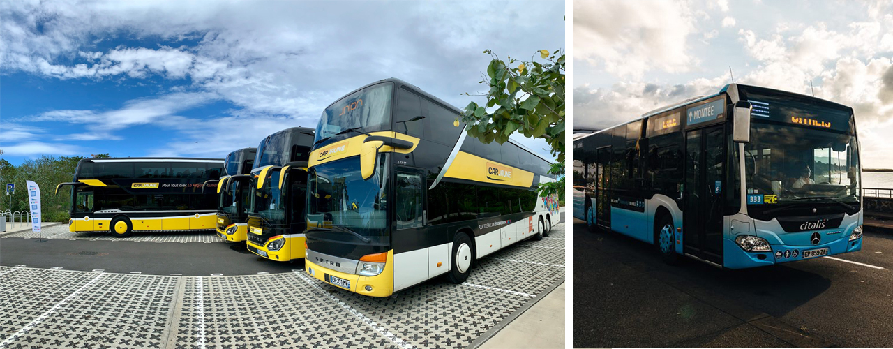 Depuis le 11 mai, les réseaux transports en commun de La Réunion assurent leurs services quasi-intégralement.